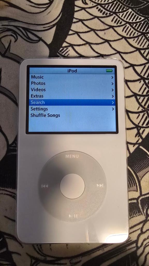Modded iPod Classic 5.5 Gen - Flash Mod, Nieuwe Batterij, 40 GB en meer, Gebruikt, Classic, Ophalen of Verzenden