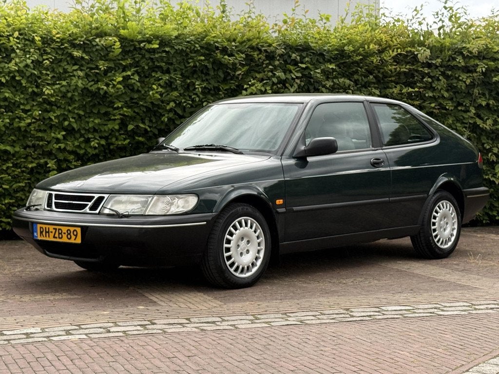 Saab 900 2.0 Scarabee Green Metallic|Coupé|Nieuwe APK|NAP|E, Auto's, Voorwielaandrijving, Stof, Gebruikt, 4 cilinders