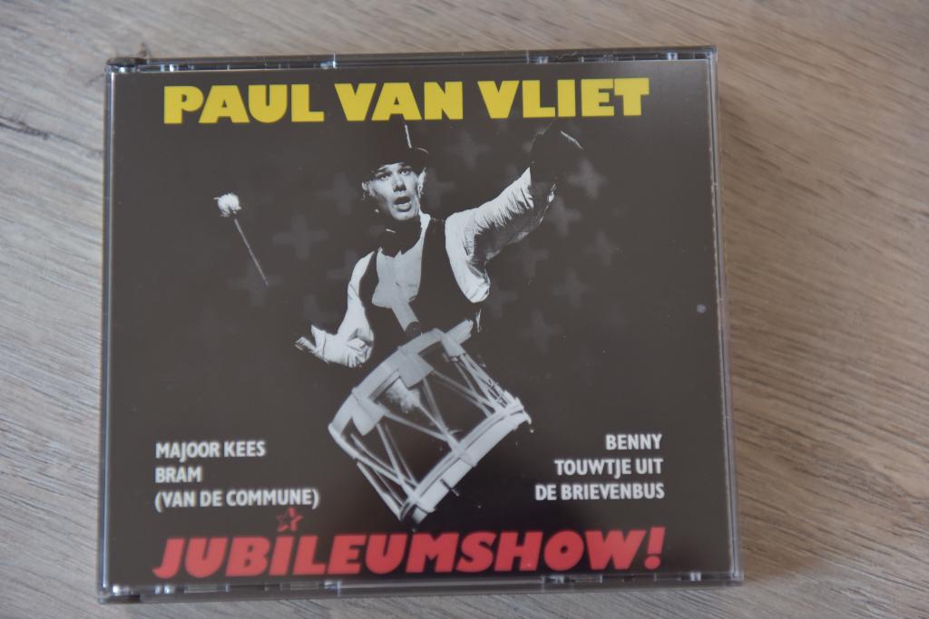PAUL VAN VLIET -- JUBILEUMSHOW 2CDbox, Verzenden, Zo goed als nieuw, Overige genres, Boxset