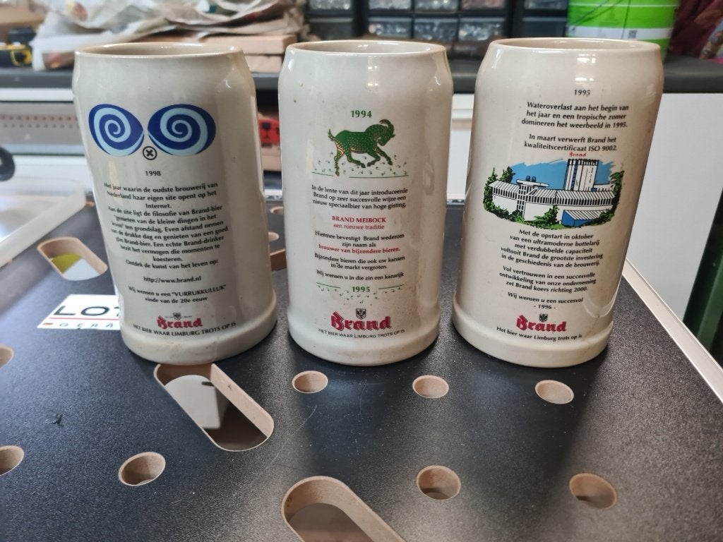 Brand bier pullen - Oudjes, Ophalen of Verzenden, Zo goed als nieuw, Pul(len), Brand