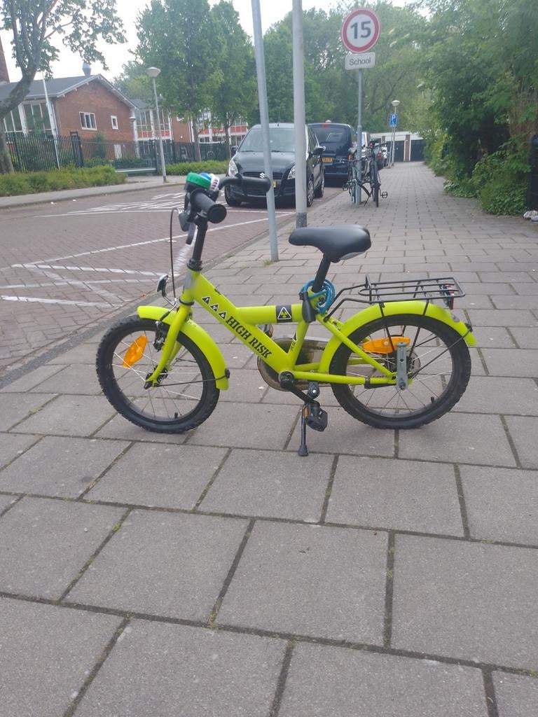 KENDA KWICK Kinderfiets 16 inch (47-305) - Zo goed als nieuw, 16 tot 20 inch, Velgrem, Ophalen of Verzenden, Zo goed als nieuw
