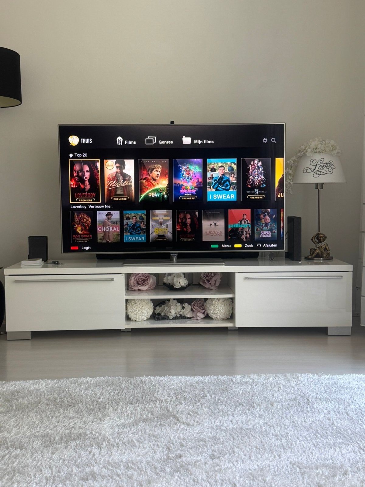Samsung Smart TV 55INCH / 3D 4x brillen, Ophalen, LED, 50 Hz, Zo goed als nieuw