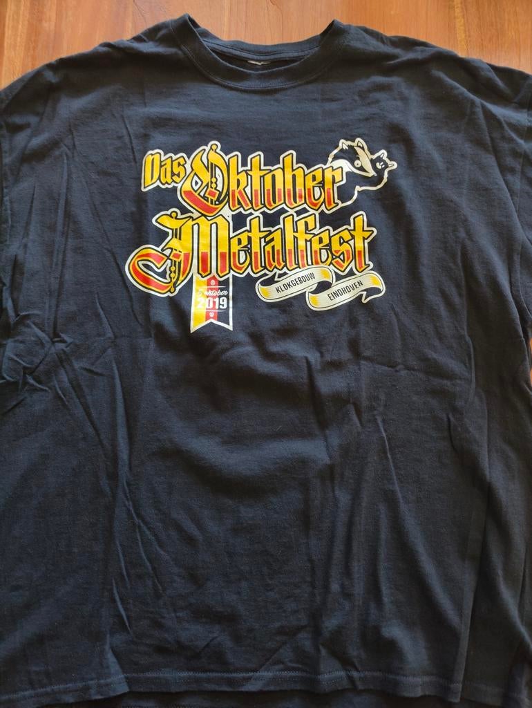 Das Oktober Metalfest 2019 T-shirt - Klokgebouw Eindhoven, Ophalen of Verzenden, Zo goed als nieuw, Overige maten, Zwart