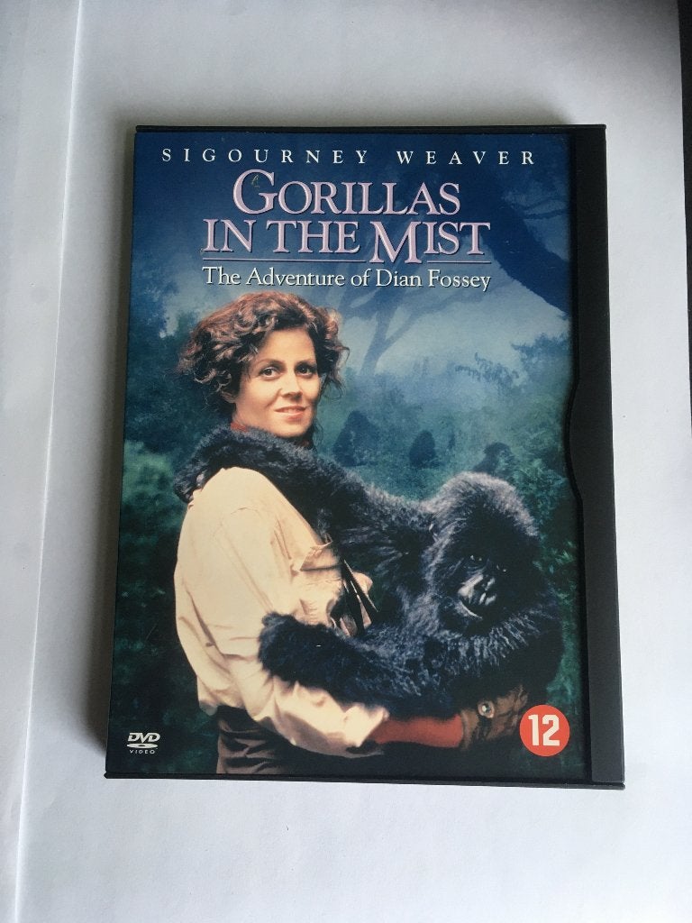 gorilla's in the mist sigourney weaver dvd 1988, Cd's en Dvd's, Alle leeftijden, Ophalen of Verzenden, Zo goed als nieuw