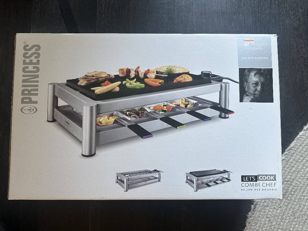 Princess 8 personen - gourmet/grill – Jan des Bouvrie, Ophalen, Zo goed als nieuw, 4 t/m 7 personen