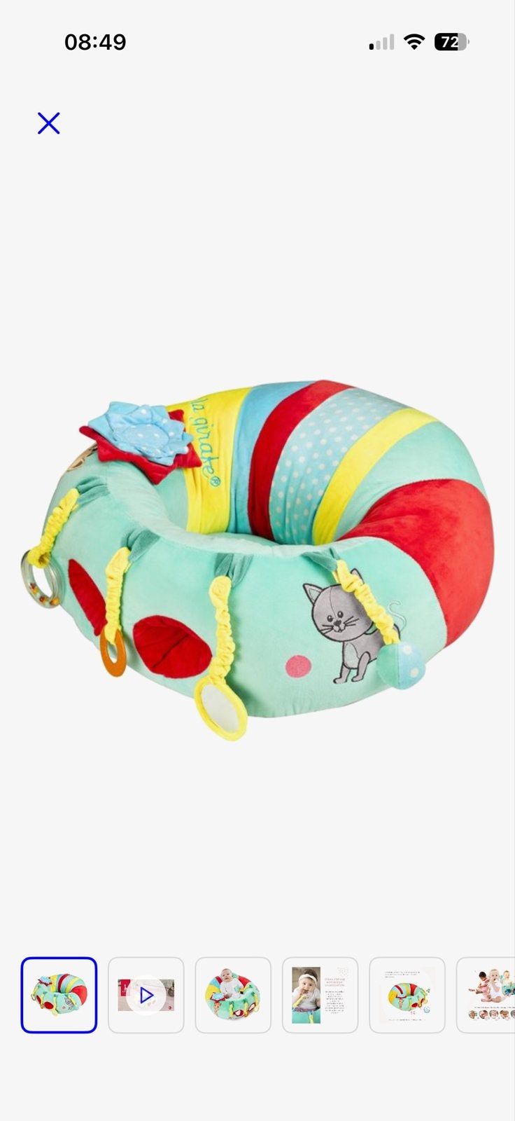 Sophie de Giraf Baby Seat & Play - Babystoel met activiteite, Ophalen, Zo goed als nieuw, Overige typen