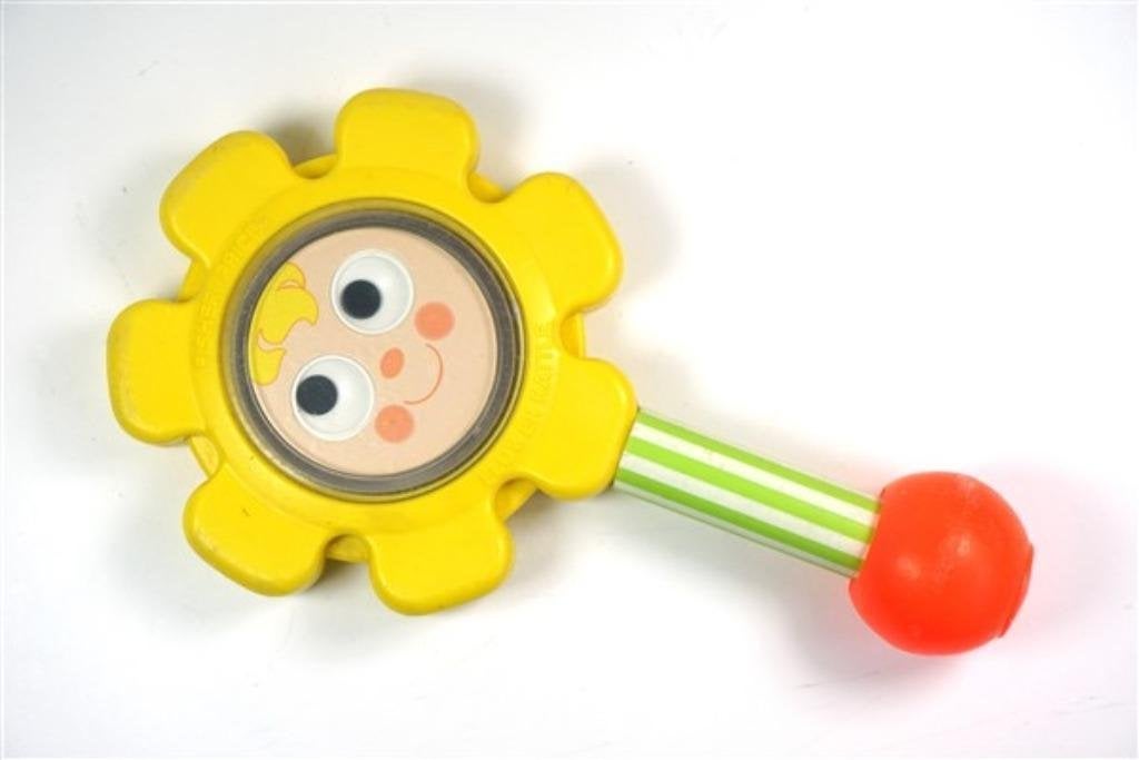 Rammelaar Fisher Price Flower Rattle, Kinderen en Baby's, Gebruikt, Ophalen of Verzenden, Rammelaar, Nvt