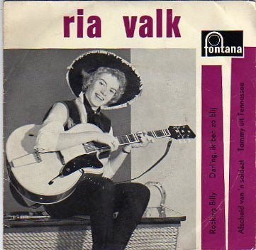 Ria Valk - EP  Rocking Billy, Gebruikt, Verzenden, 7 inch, Fotohoes