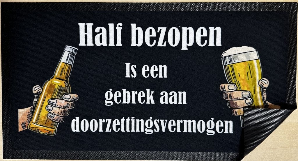 Half bezopen gebrek doorzettingsvermogen barmat barrunner, Verzamelen, Reclamebord, Info@deconoord.nl, Deco Noord, Nieuw
