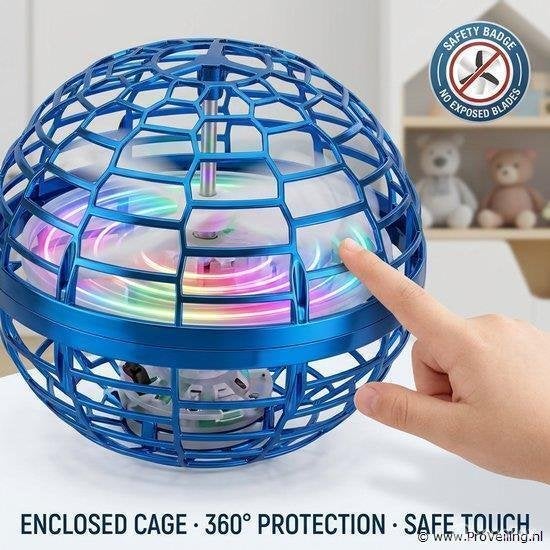 Online Veiling: Flynova Flying Ball Mini Drone met LED | ..., Nieuw