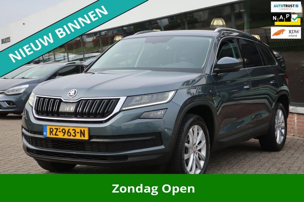 Skoda Kodiaq 1.4 TSI ACT Style Business 7p. 2e EIG_LED_NAVI_, Stof, 150 pk, 7 stoelen, Origineel Nederlands