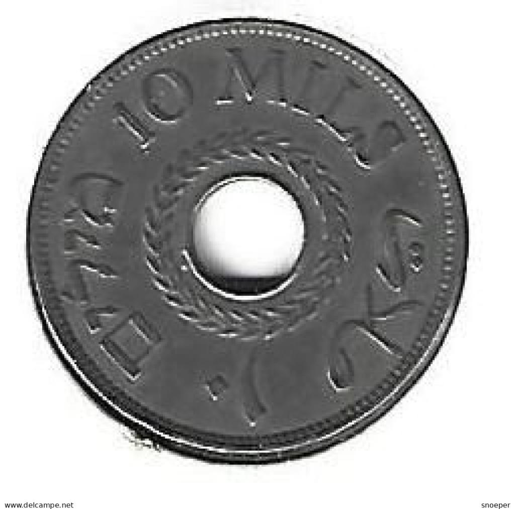 palestina 10 mils1940 km 4 xf !!, Verzenden, Midden-Oosten, Losse munt