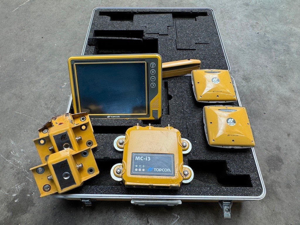 Topcon 3D GPS system, Gebruikt