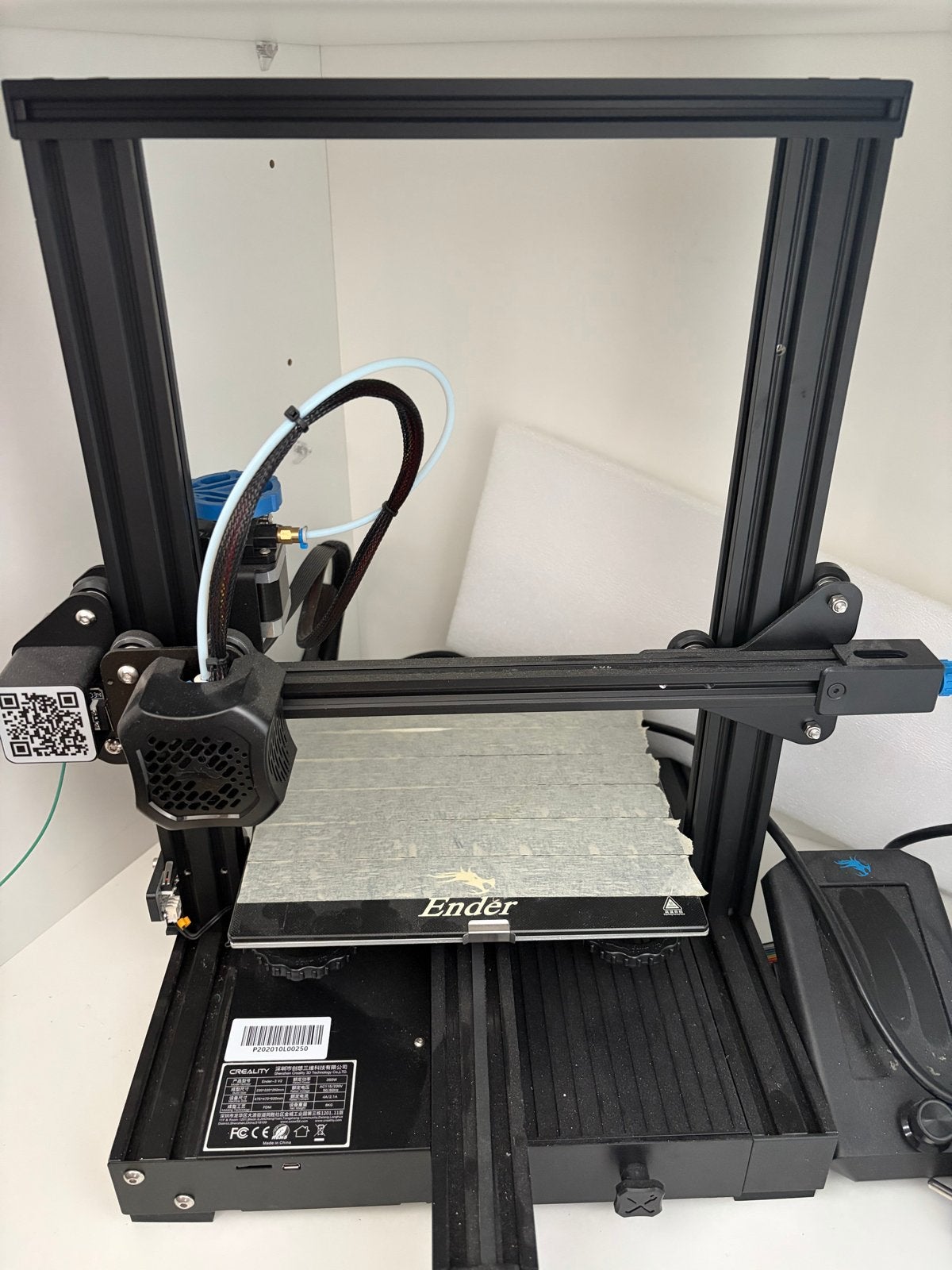 Creality Ender-3 V2 3D-printer, Ophalen, Zo goed als nieuw, Filament