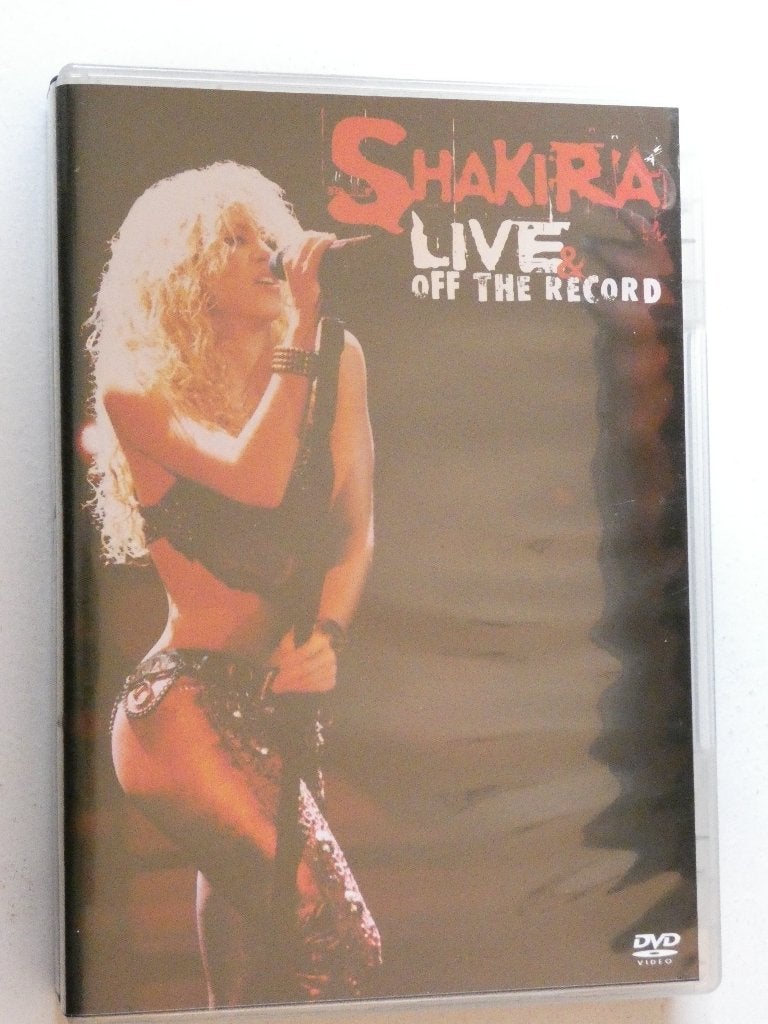Shakira Live & Off the Record, Alle leeftijden, Verzenden, Gebruikt