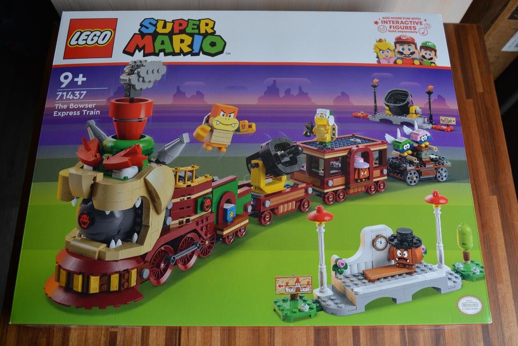 Lego Super Mario 71437 I De Bowser Exprestrein Gloednieuw, Ophalen of Verzenden, Nieuw, Complete set, Lego