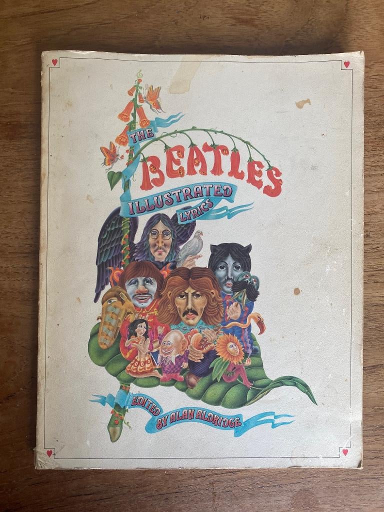 The Beatles - Illustrated Lyrics - Alan Aldridge, Gelezen, Artiest, Ophalen of Verzenden, Alan Aldridge