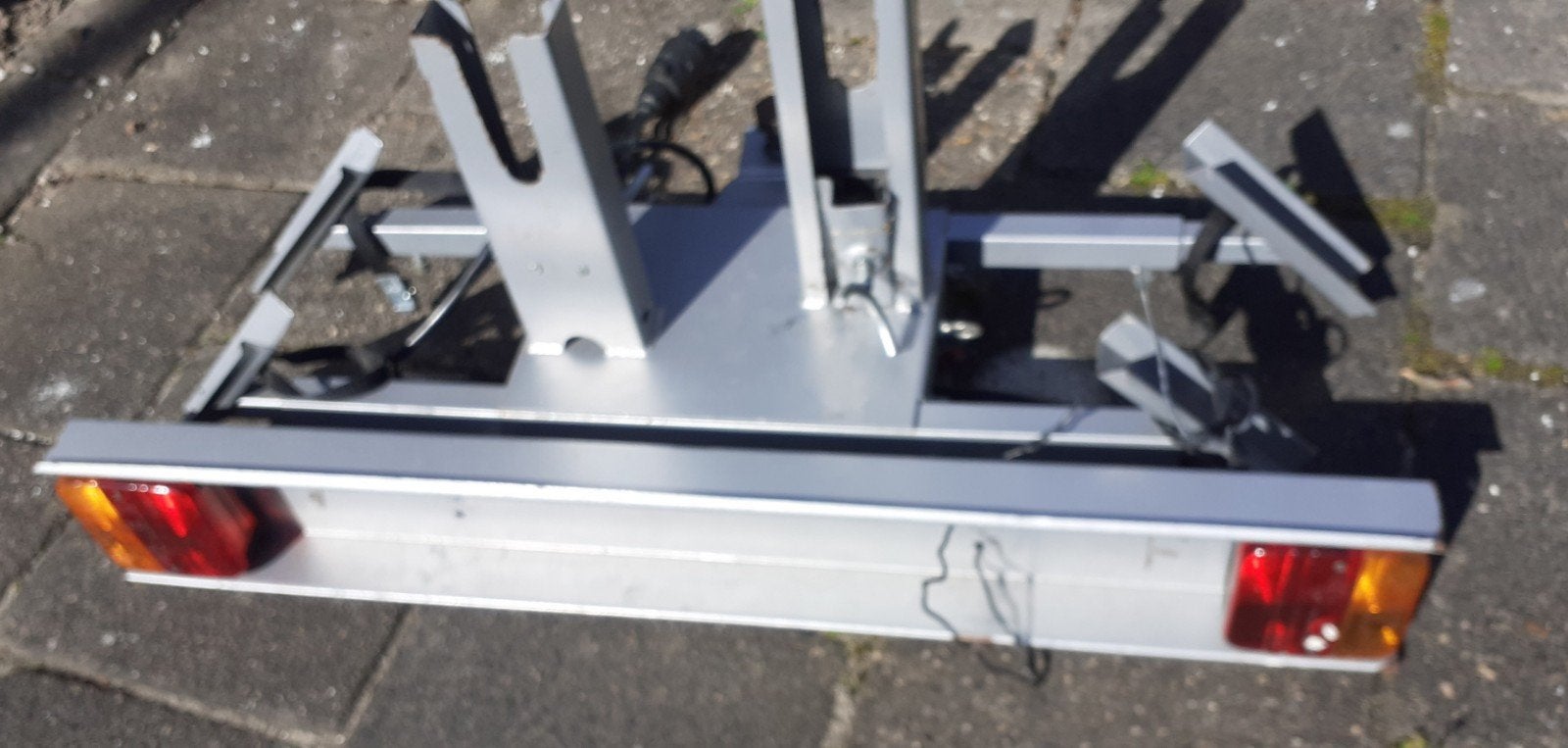 Fietsendrager 7-polig 2 fietsen trekhaakbevestigin, Auto diversen, Ophalen, 2 fietsen, Gebruikt, Trekhaakdrager