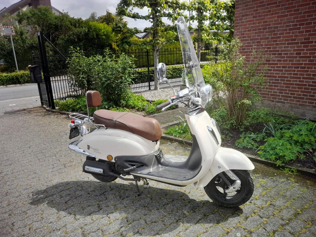 Retro scooter, Ophalen, Gebruikt, Benzine, Overige merken