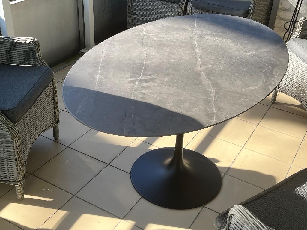 Tuintafel, Cosentino, Dekton, Ronde tafel, Ovalen tafel, Verzenden, Gebruikt, Rechthoekig, Teakhout