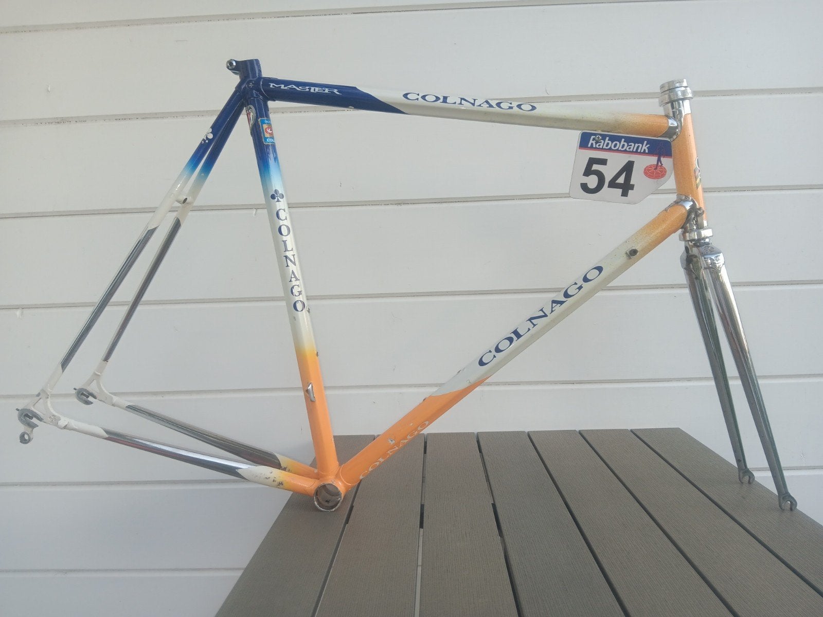 Colnago Master Lite Rabobank Frame - Vintage Stalen Frame, Frame, Gebruikt, Staal, Ophalen of Verzenden