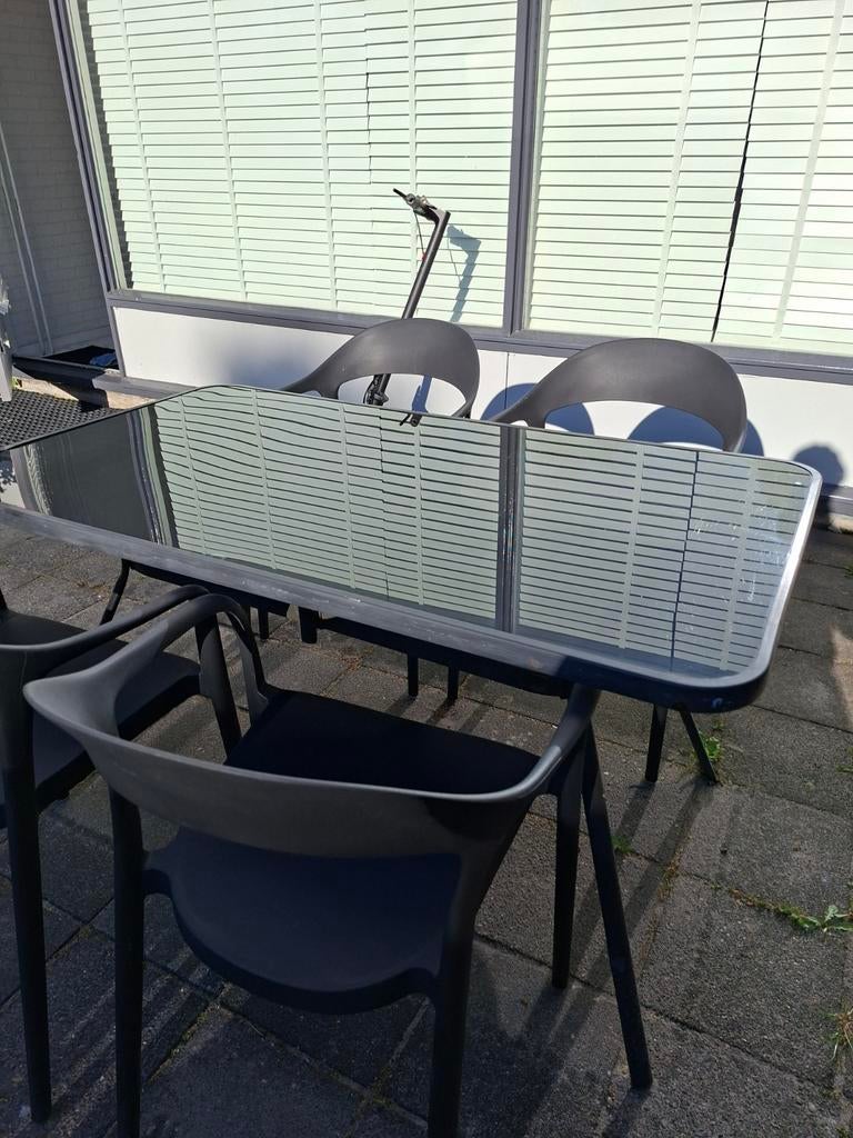 Tuintafel, Ophalen, Rechthoekig