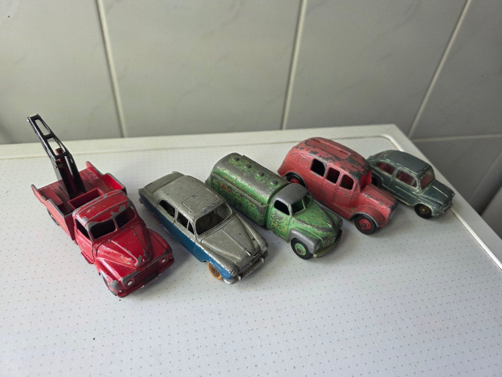 5 stuks Dinky Toys jaren 50, Ophalen of Verzenden, Gebruikt, Auto