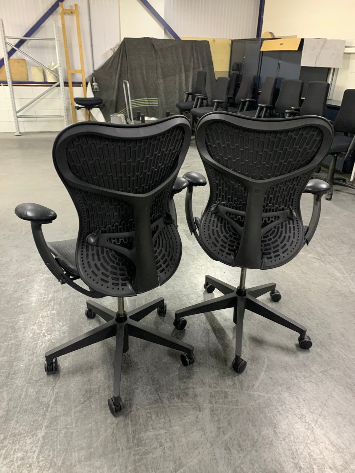 Herman miller mirra butterfly buro stoel, Ophalen, Zo goed als nieuw, Zwart