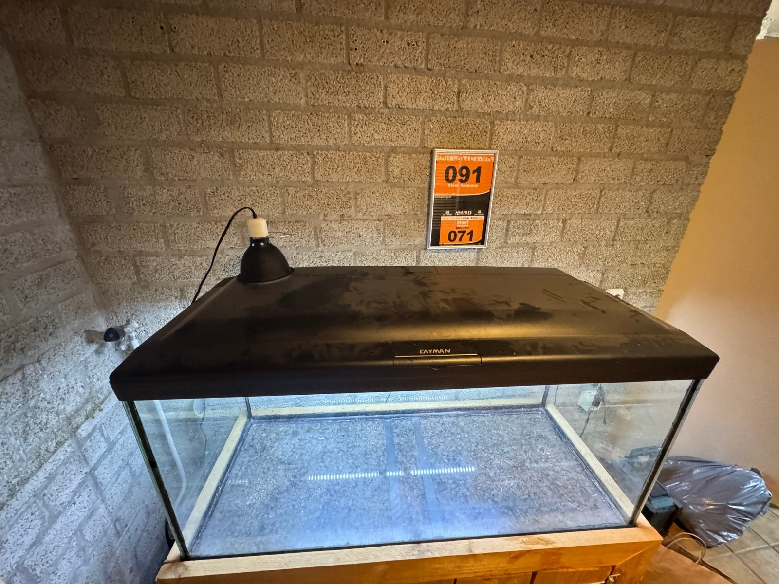 Schildpadden aqurium - Compleet, Ophalen