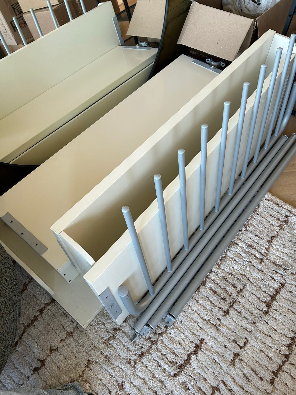 IKEA Stolmen open kledingkast met roedes en schappen, Huis en Inrichting, Ophalen, Met plank(en), Gebruikt, 200 cm of meer