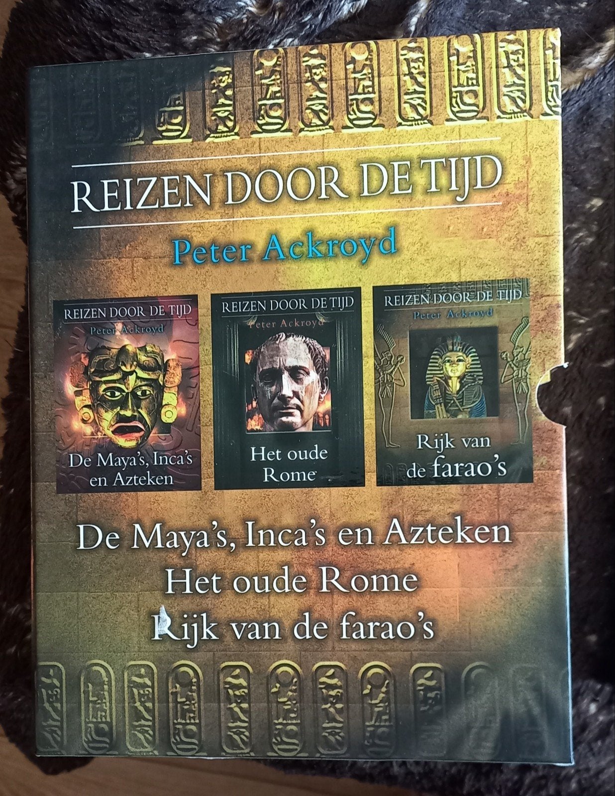 Reizen door de tijd  Peter Ackroyd 3 delen in cassette 12,50, Overige gebieden, Ophalen of Verzenden, Zo goed als nieuw, Peter Ackroyd