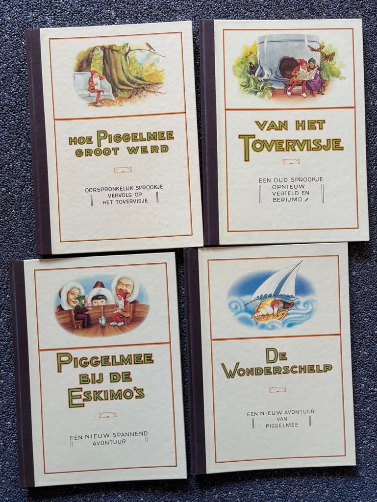 4 piggelmee boeken, Ophalen of Verzenden, Zo goed als nieuw