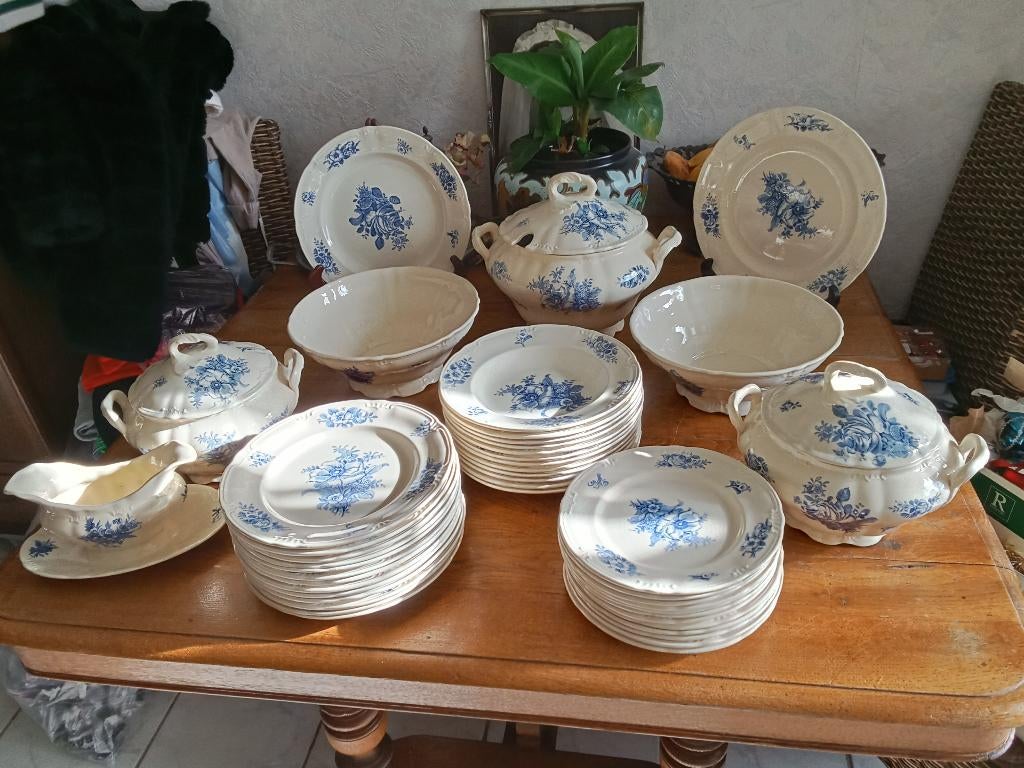 12 persoons eetservies boch la louviere rhodia, Ophalen