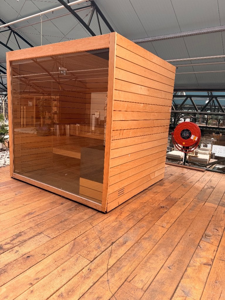 Auroom Binnensauna | SHOWROOMMODEL, Ophalen, Zo goed als nieuw, Fins of Traditioneel, Complete sauna
