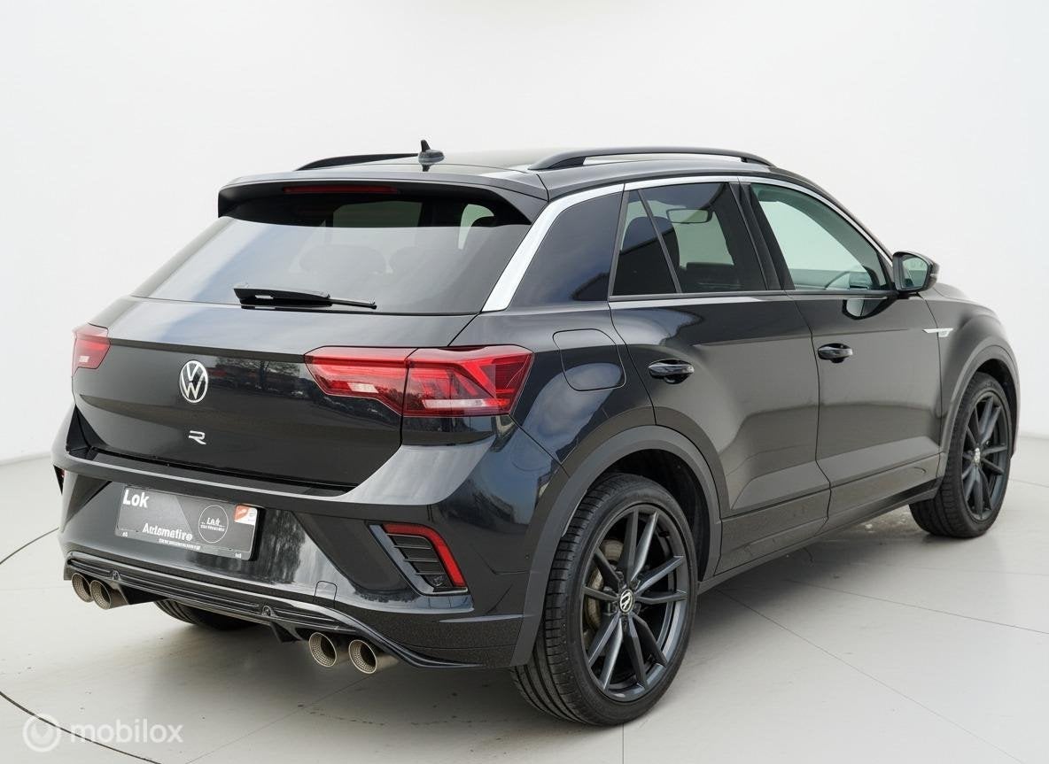 Volkswagen T-Roc 2.0 TSI 4Motion R PANO|AKRA|CARPLAY|ACC|, Auto's, Volkswagen, Gebruikt, Zwart, 4 cilinders, 1984 cc
