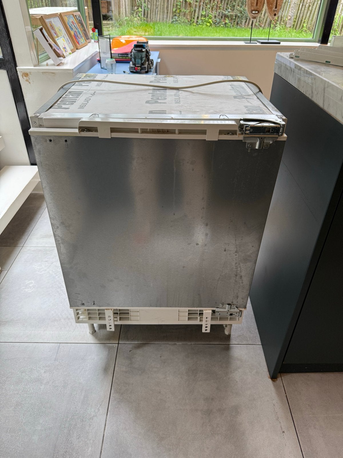 Siemens KU15RA65/02 onderbouw koelkast, Ophalen, 45 tot 60 cm, Zonder vriesvak, Gebruikt