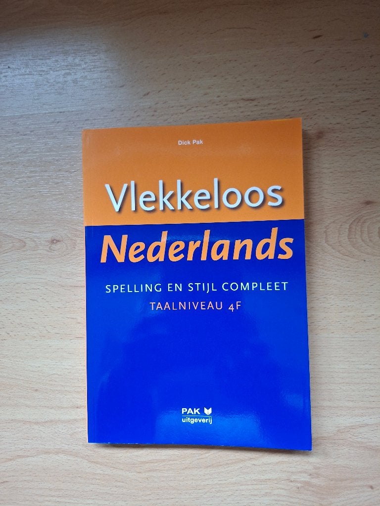 Vlekkeloos Nederlands, Ophalen of Verzenden, Beta, Nieuw, HBO