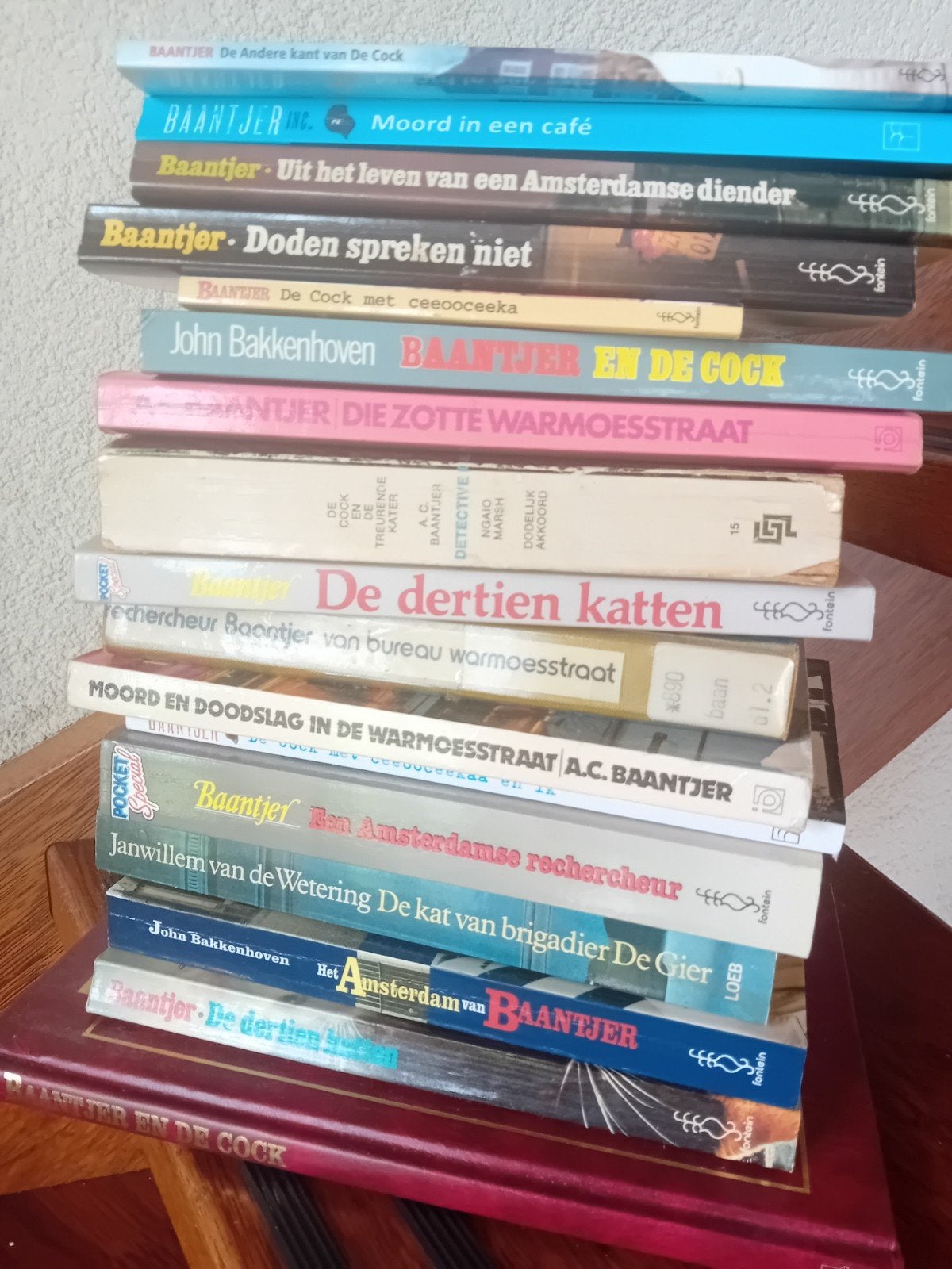 Stapel boeken Baantjer, Boeken, Ophalen, Gelezen