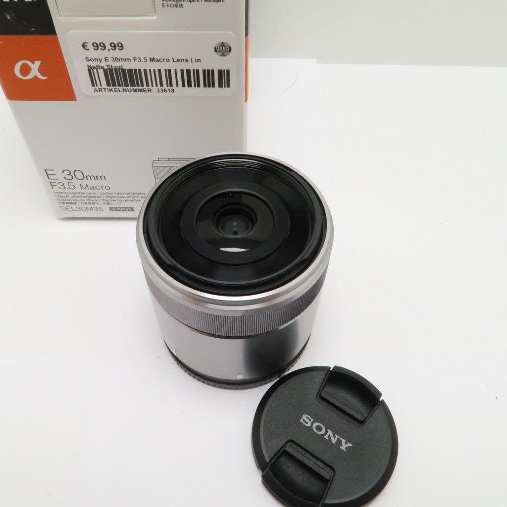 Sony E 30mm F3.5 Macro Lens | in Nette Staat, Sony, Zo goed als nieuw, Support@sony.com, 1-7-1 Konan, Minato-ku
Tokyo 108-0075
Japan