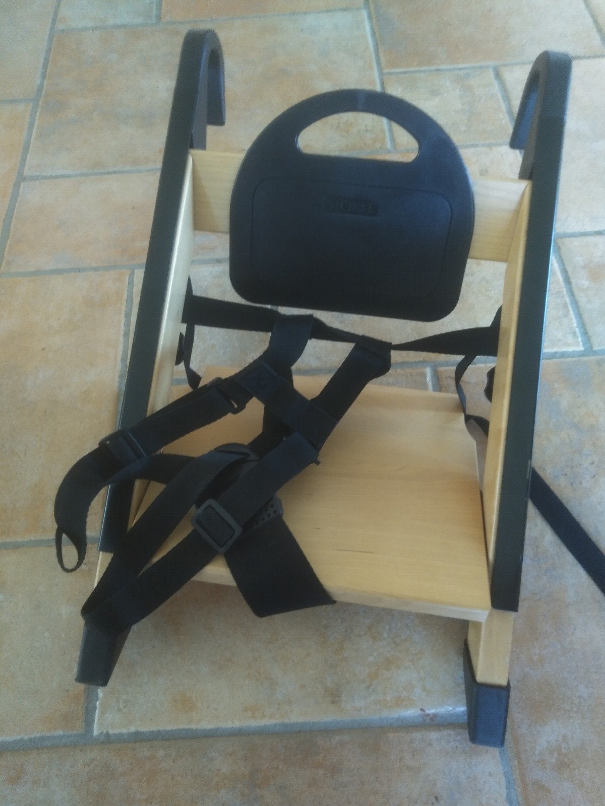 Stokke handysitt opzet stoel, Ophalen of Verzenden, Zo goed als nieuw, Meegroeistoel