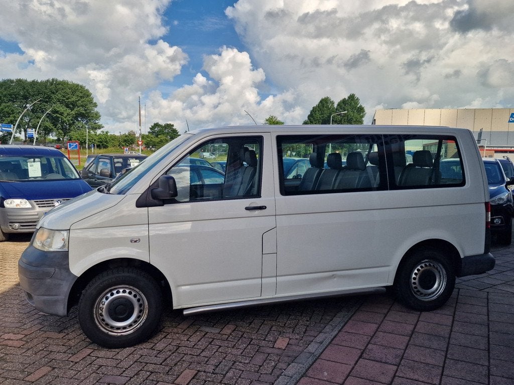 Volkswagen Transporter Kombi 1.9 TDI 300 Baseline, Auto's, Volkswagen, Stof, Gebruikt, Zwart, Wit