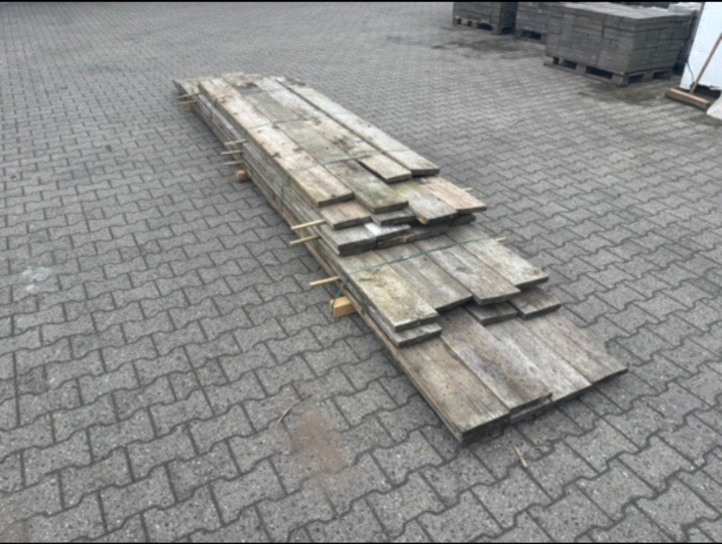 steigerplanken, Doe-het-zelf en Verbouw, Hout en Planken, Ophalen, Gebruikt, 25 tot 50 mm, Plank
