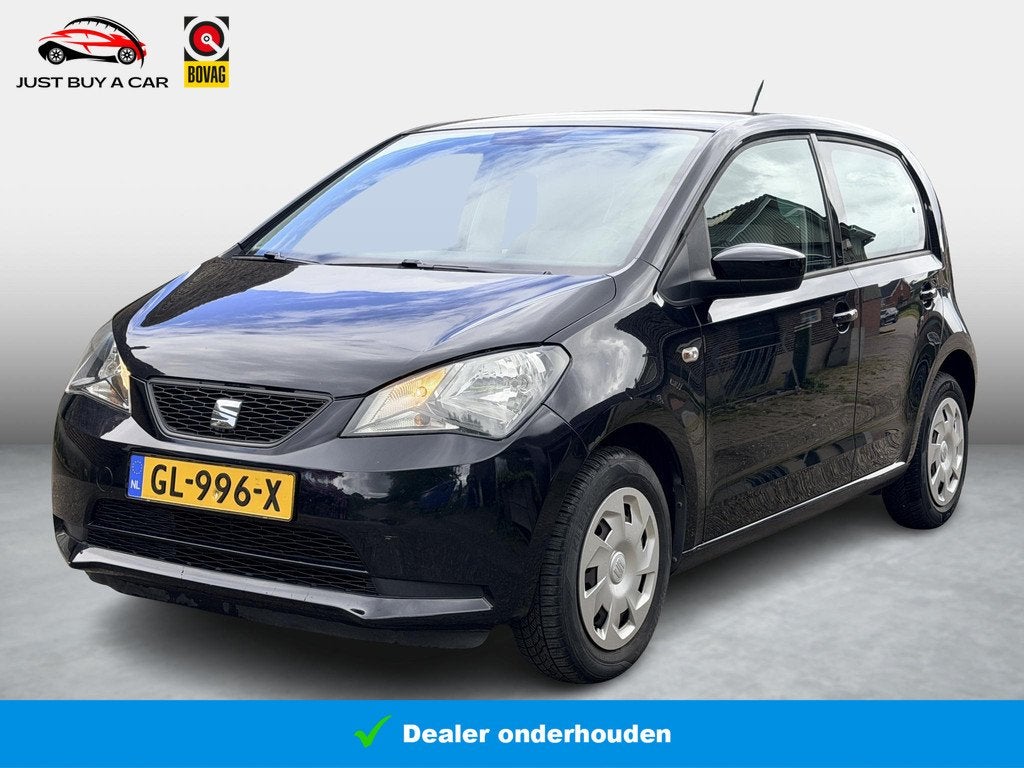 SEAT Mii 1.0 Style Nieuwe Beurt en APK / Airco / Dealeronder, Stof, Gebruikt, Euro 6, Met garantie (alle)