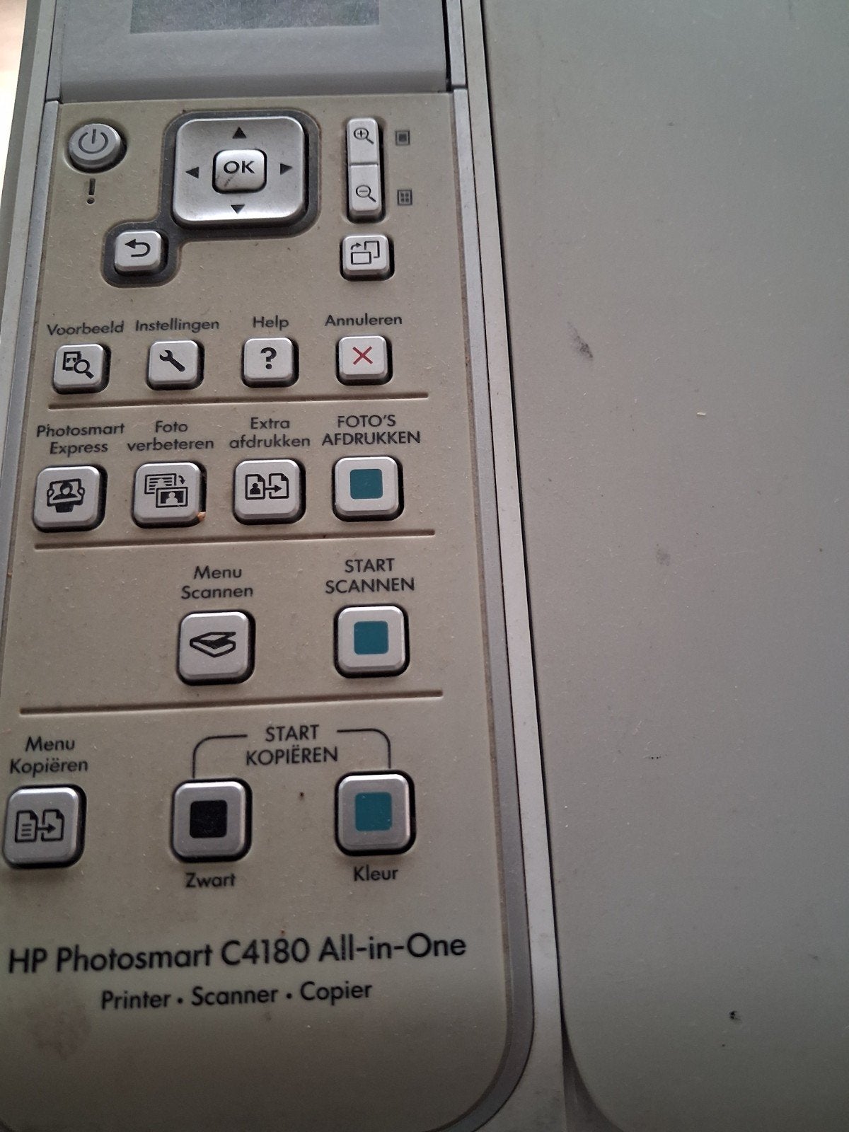 printer HP Photosmart C4180 All-in-one, Ophalen, Zo goed als nieuw