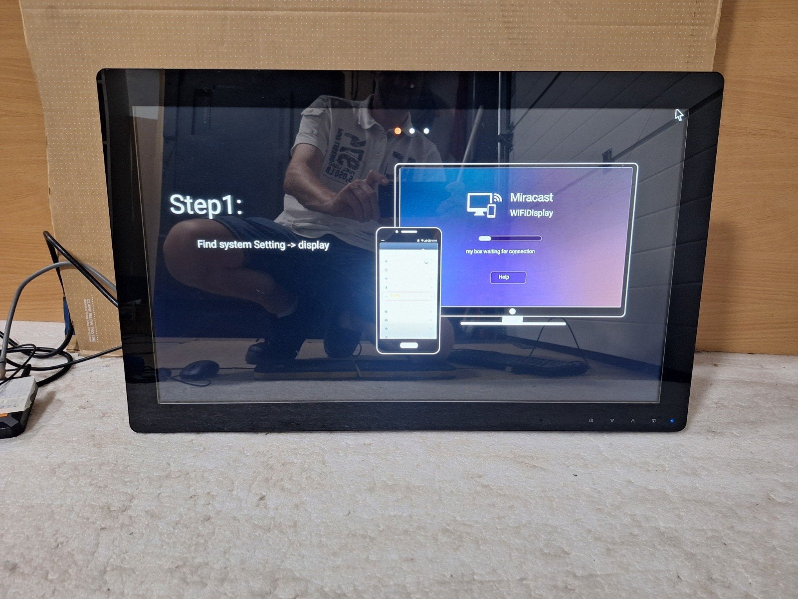 27 inch IIyama TOUCHSCREEN € 50,-, Ophalen, Full HD, 60 Hz of minder, Touchscreen