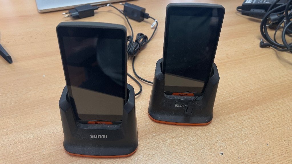 2x Sunmi M2 handhelds, 10 inch, Ophalen of Verzenden, Zo goed als nieuw, 64 GB