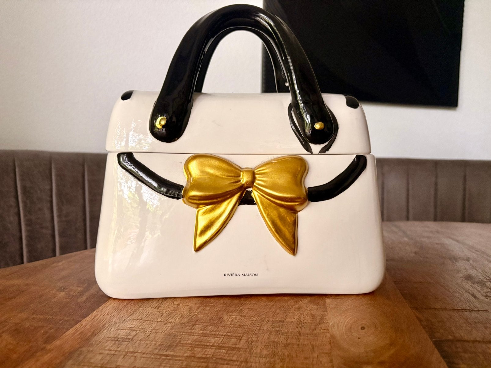 LADY BAG STORAGE JAR Riviera Maison, Ophalen, Zo goed als nieuw