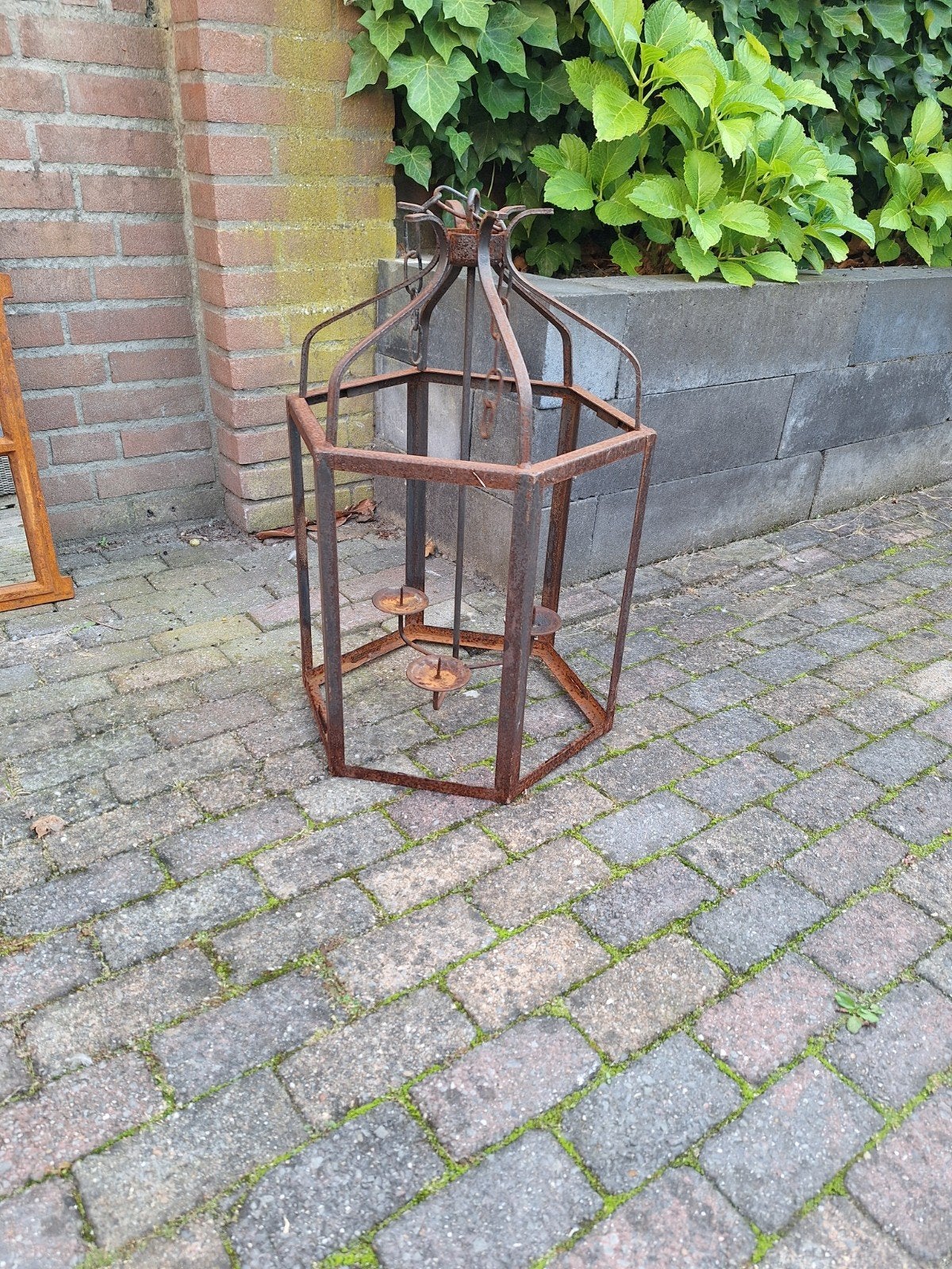 Kaarsen kandelaar, Ophalen, Gebruikt