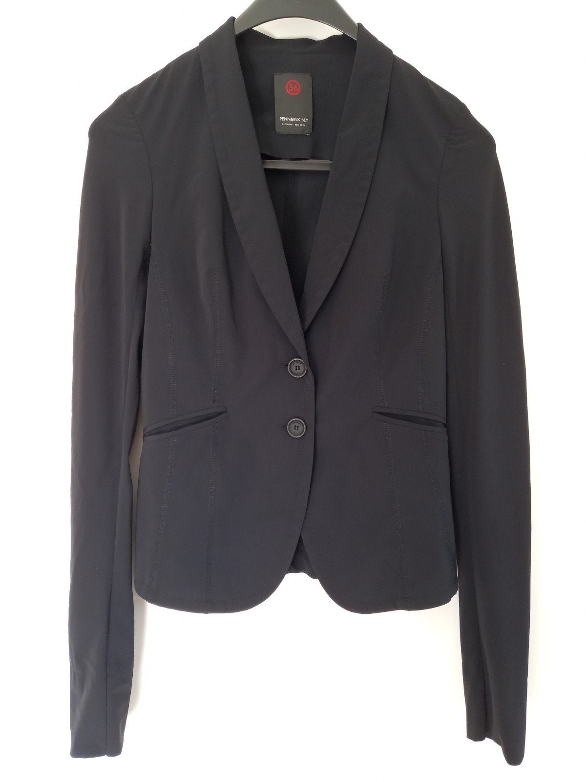 Penn&Ink blazer maat 36 travelstof, Kleding | Dames, Penn & Ink, Zwart, Ophalen of Verzenden, Zo goed als nieuw