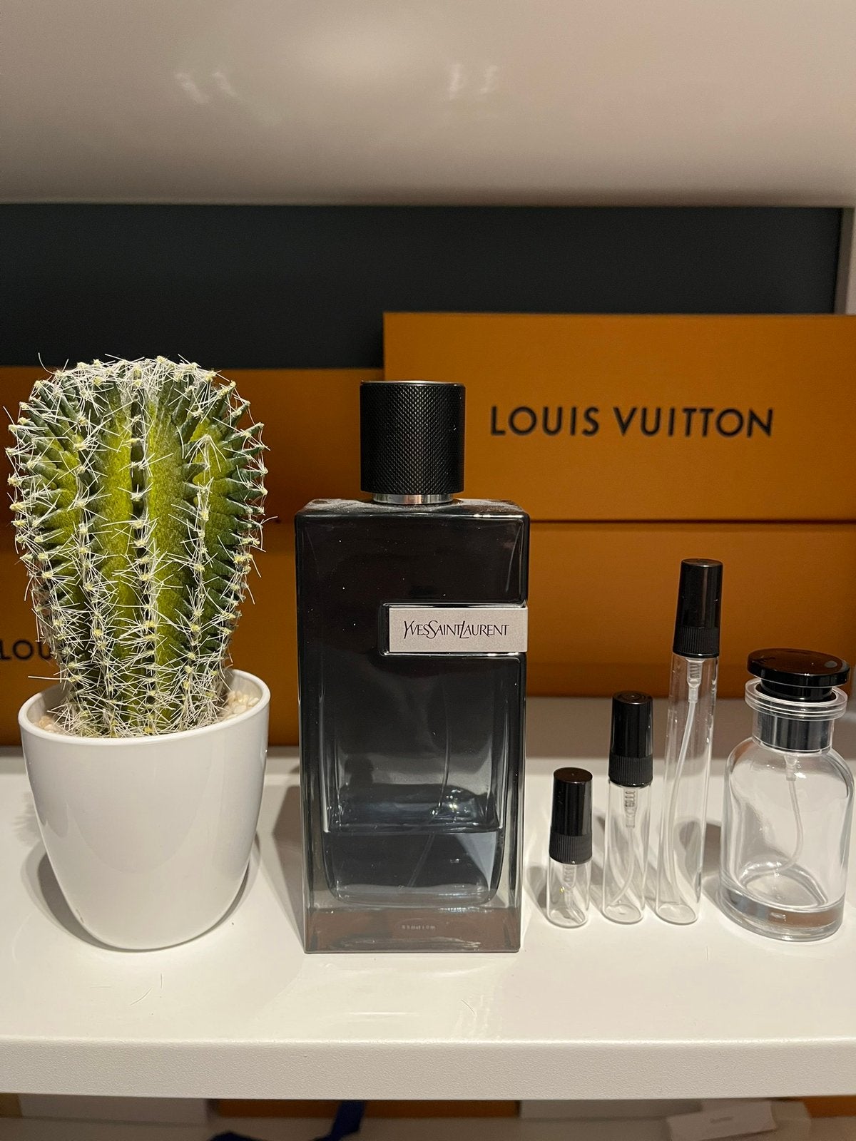YSL Y EDP sample/tester/decant, Ophalen of Verzenden, Zo goed als nieuw